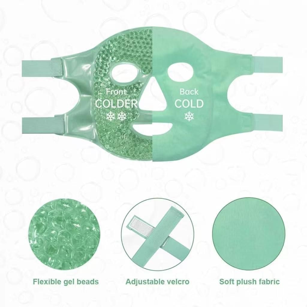 Frost Glow Cooling Gel Face Mask – Luxe Ice Therapy for Radiant, Rejuvenated Skin