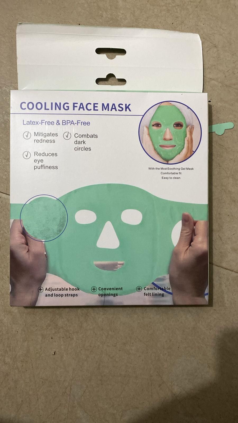 Frost Glow Cooling Gel Face Mask – Luxe Ice Therapy for Radiant, Rejuvenated Skin