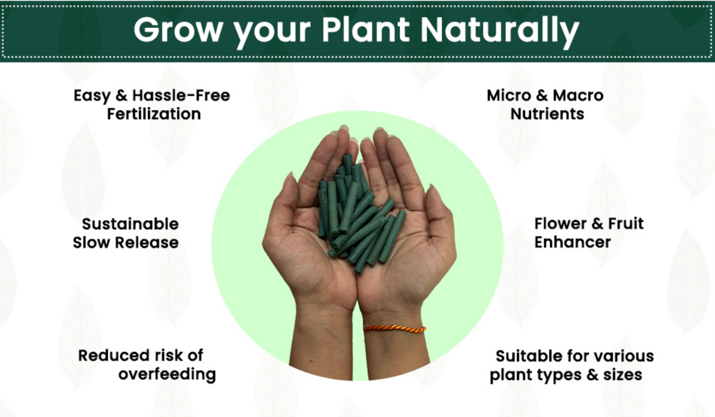 Plant Grow Fertilizer Sticks For Plants - 25 Stick